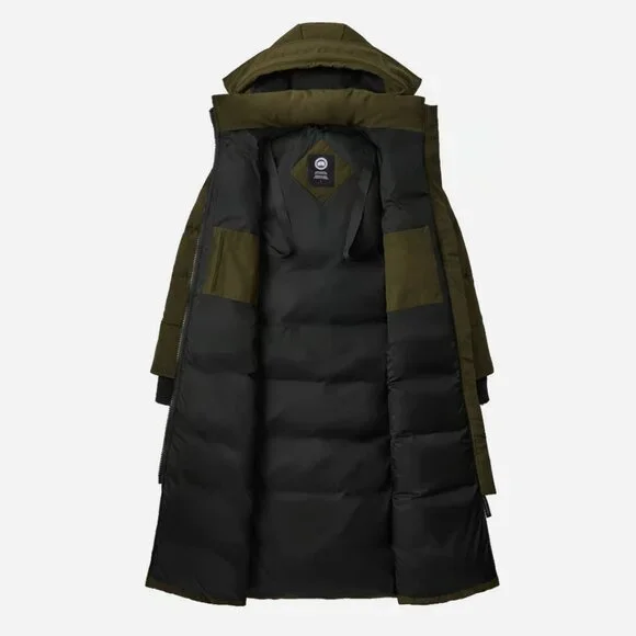 Canada Goose Mystique Parka with Fur Trim Hood in Military Green – Like New - Picture 8 of 16